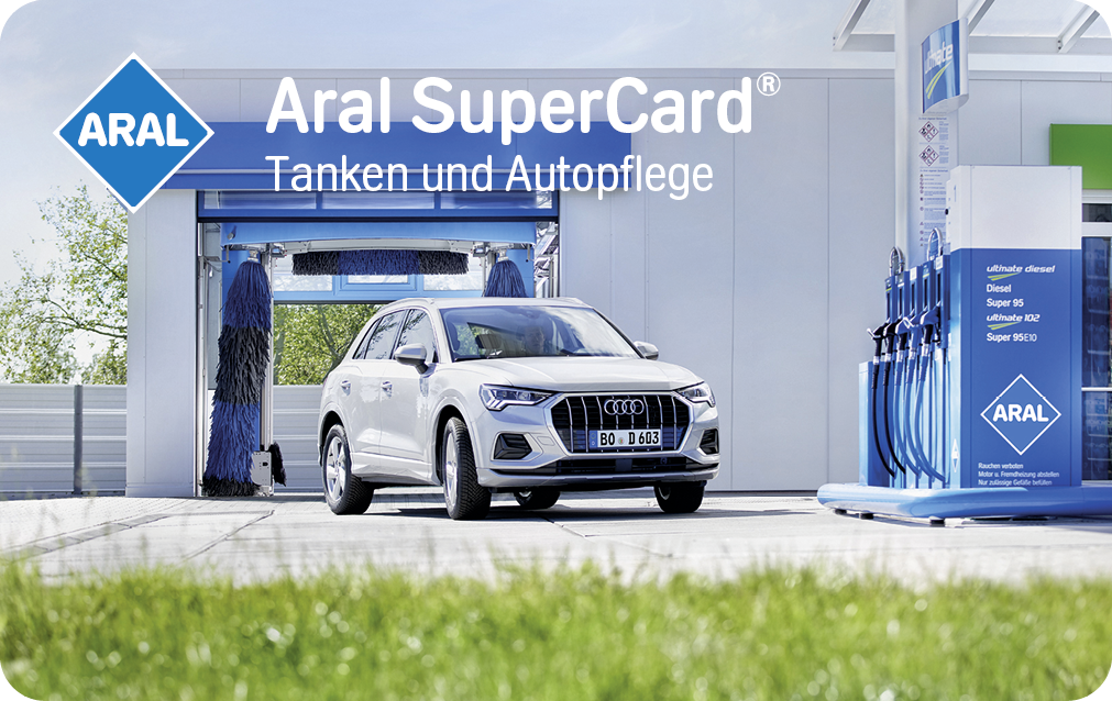 Aral Tankstelle mit Waschanlage